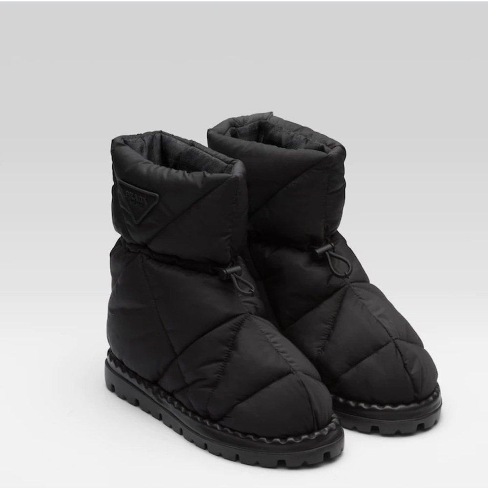 Prada Nylon Booties Size 10 - Picture 2 of 5